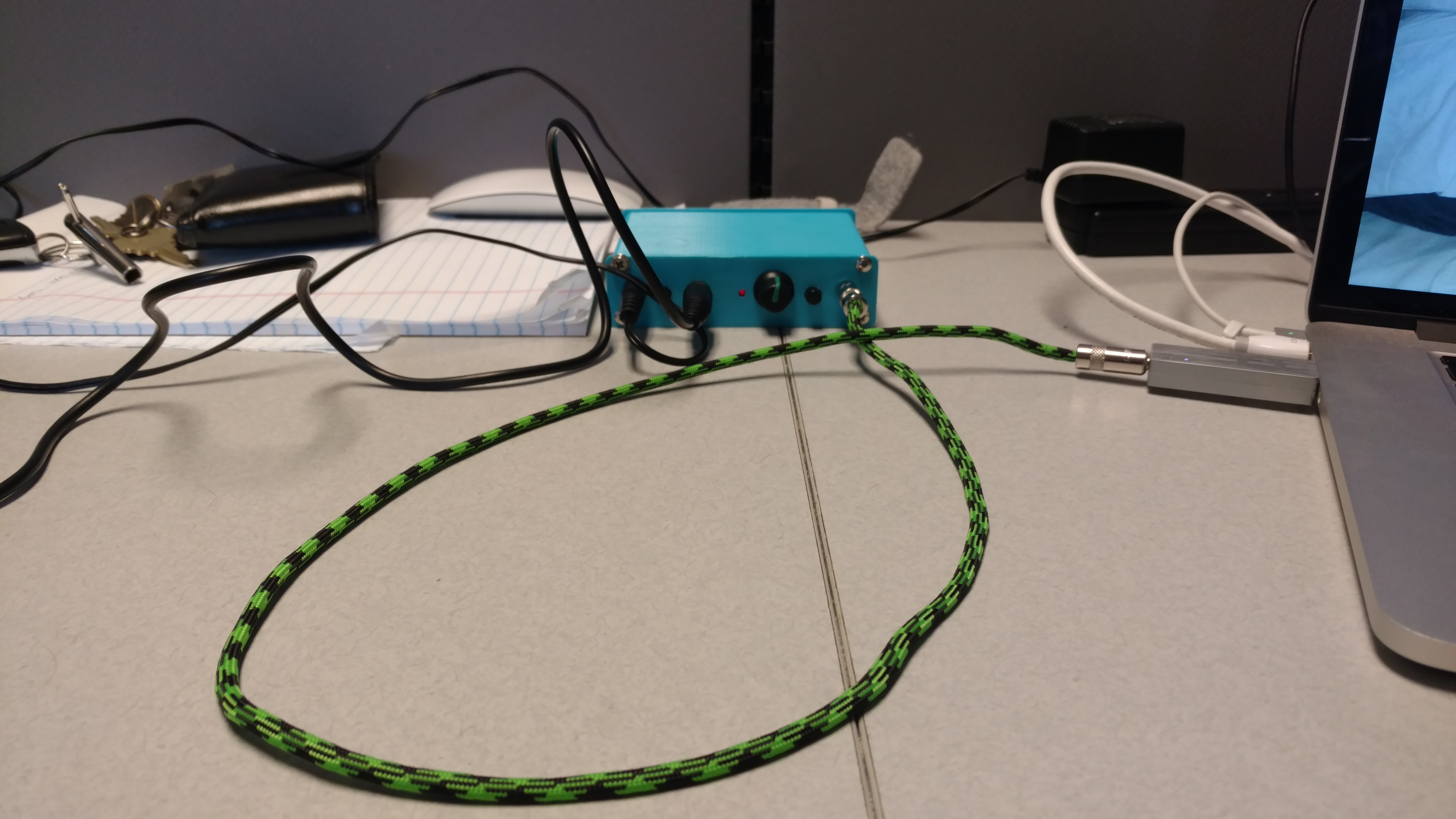 love that color. Wont get it confused with other peoples cords ever.